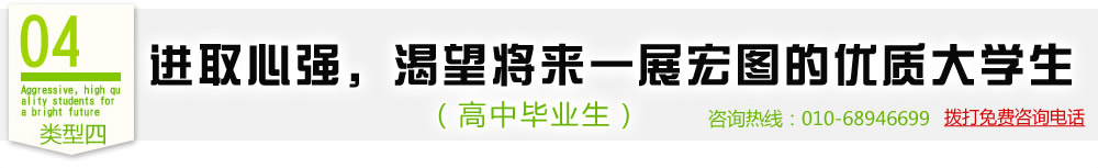 類型四  進取心強，渴望將來一展宏圖的優質大學生